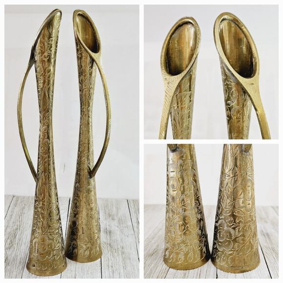 Set of 2 Tall Thin 12.5